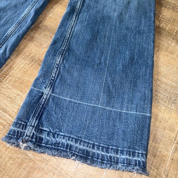 Polo Ralph Lauren (30R) Denim Bootcut Jeans with Frayed Bottom Hem - Picture 3 of 8